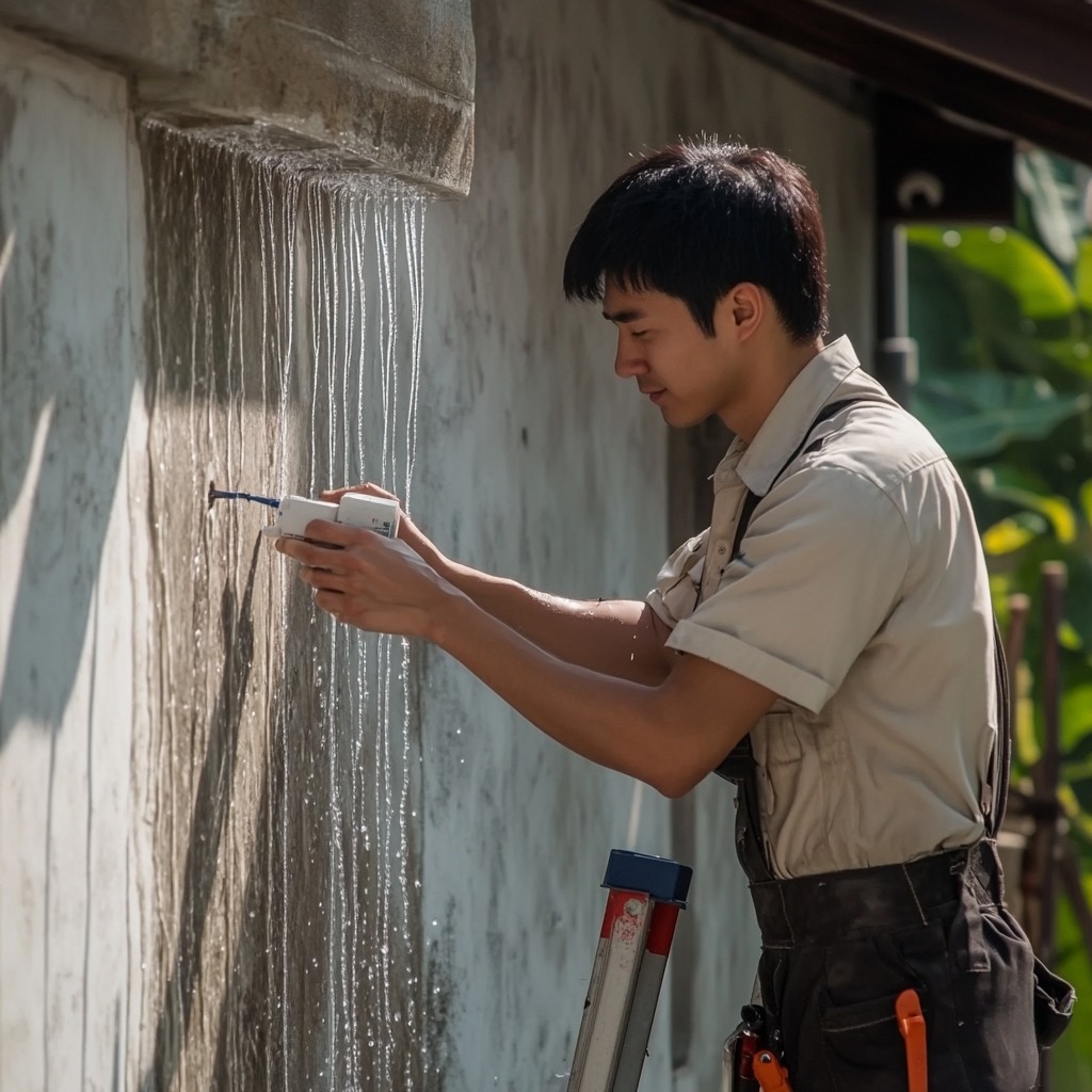 楼房墙面漏水怎么办？广州楼房墙面防水补漏工程方案有办法