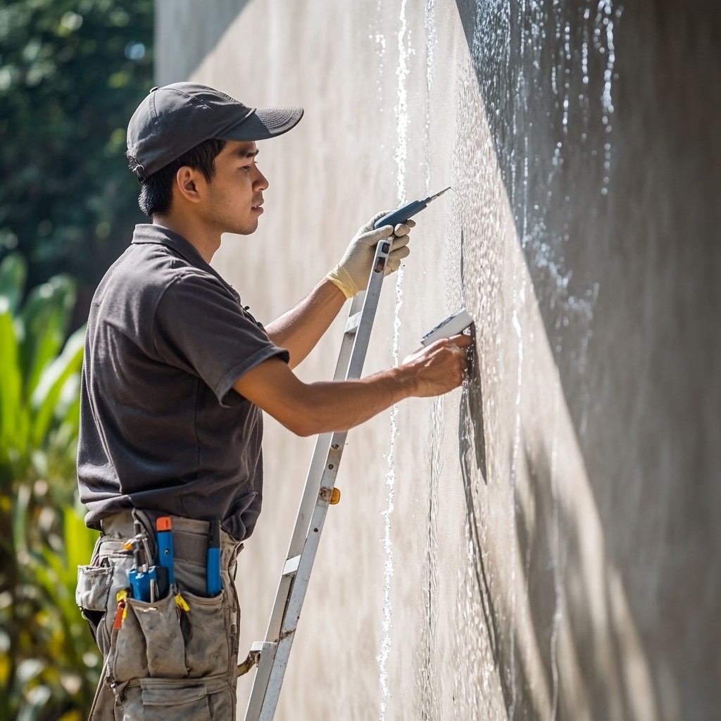 房屋墙壁漏水怎么办？广州天河防水服务房屋墙壁堵漏方法效果显著